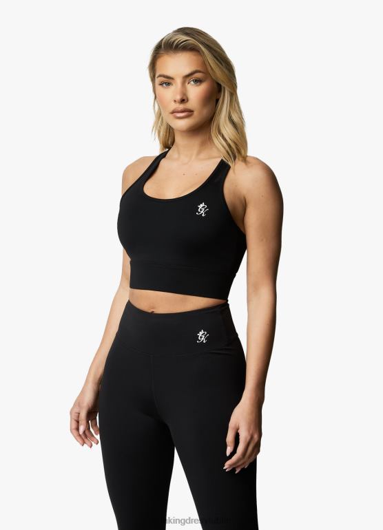 Gym King kobiety biustonosz Core 365 TBB0Z527 odzież czarny