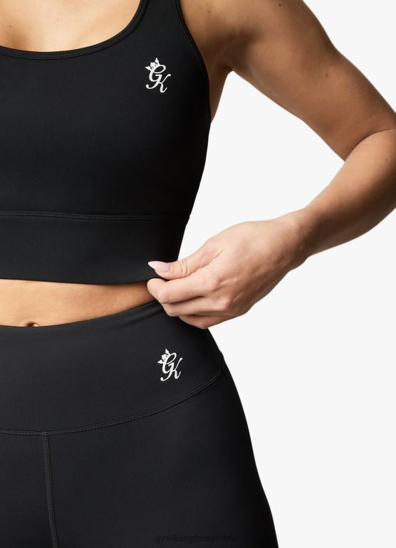 Gym King kobiety biustonosz Core 365 TBB0Z527 odzież czarny