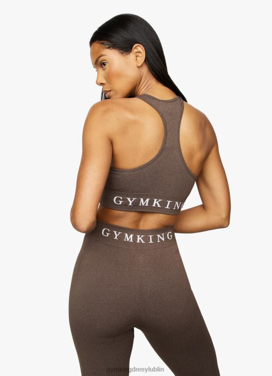 Gym King kobiety biustonosz bez szwu TBB0Z560 odzież espresso margiel