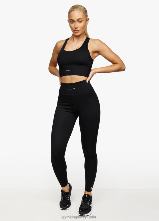 Gym King kobiety elitarny biustonosz sportowy TBB0Z557 odzież czarny