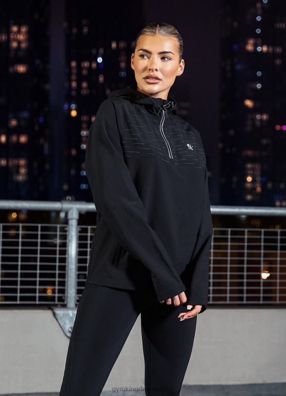 Gym King kobiety odchylić górną kurtkę TBB0Z558 odzież czarny