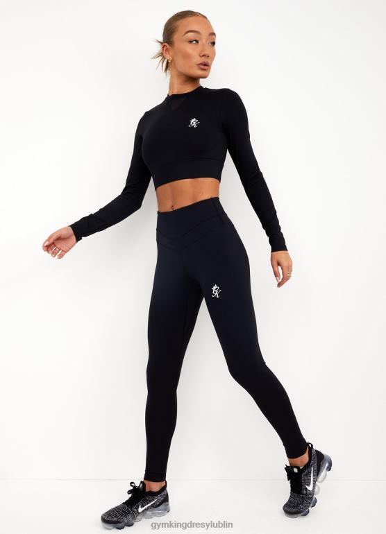 Gym King kobiety sport ewoluuje, czyli uprawa TBB0Z554 odzież czarny