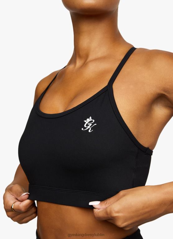 Gym King kobiety stanik sportowy TBB0Z526 odzież czarny