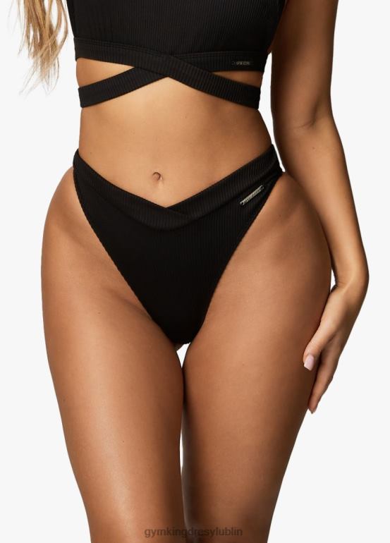 Gym King kobiety Dół bikini z Miami TBB0Z402 odzież czarny