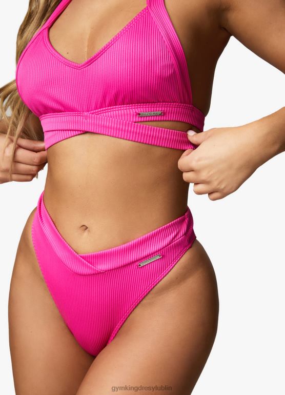 Gym King kobiety Dół bikini z Miami TBB0Z406 odzież gorący róż