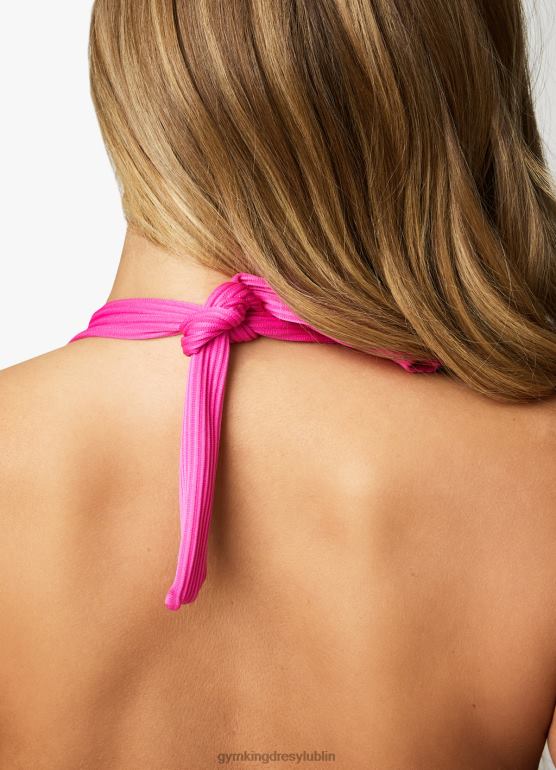 Gym King kobiety Góra od bikini z Miami TBB0Z405 odzież gorący róż