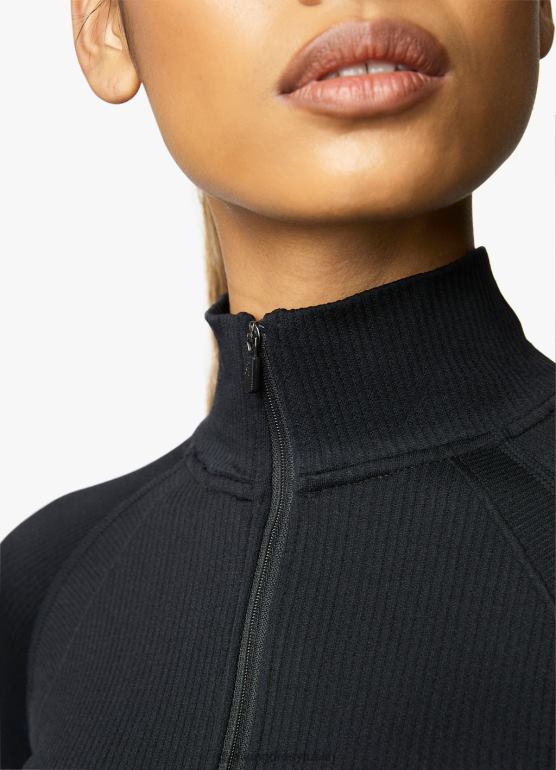 Gym King kobiety Intencja lejka wielożebrowego 1/4 TBB0Z437 odzież czarny