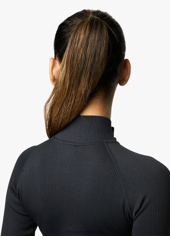 Gym King kobiety Intencja lejka wielożebrowego 1/4 TBB0Z437 odzież czarny