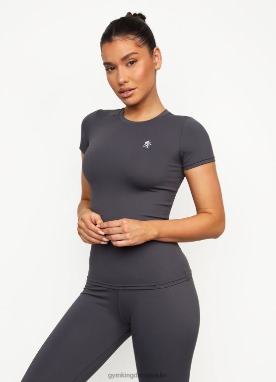 Gym King kobiety Koszulka 365 TBB0Z439 odzież grafit