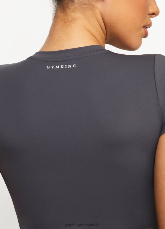 Gym King kobiety Koszulka 365 TBB0Z439 odzież grafit