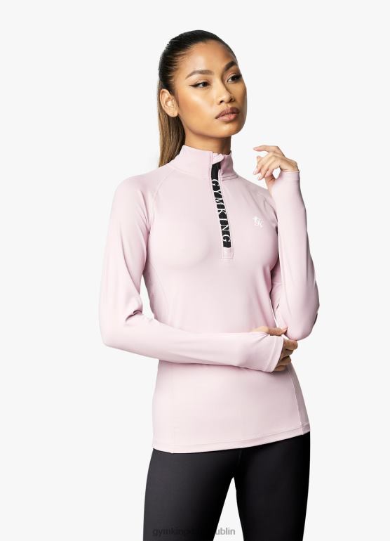 Gym King kobiety lejek z taśmą sportową TBB0Z434 odzież ciemnofioletowy