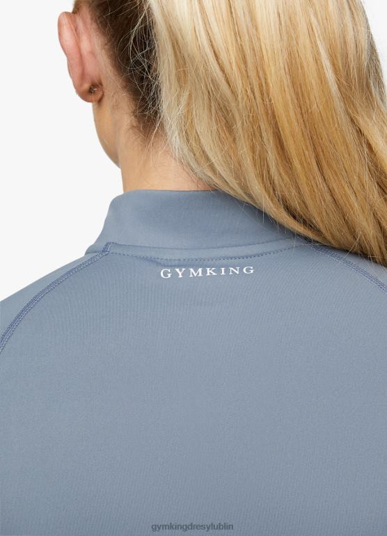 Gym King kobiety sport 365 ls zamek 1/4 TBB0Z452 odzież dżinsowa