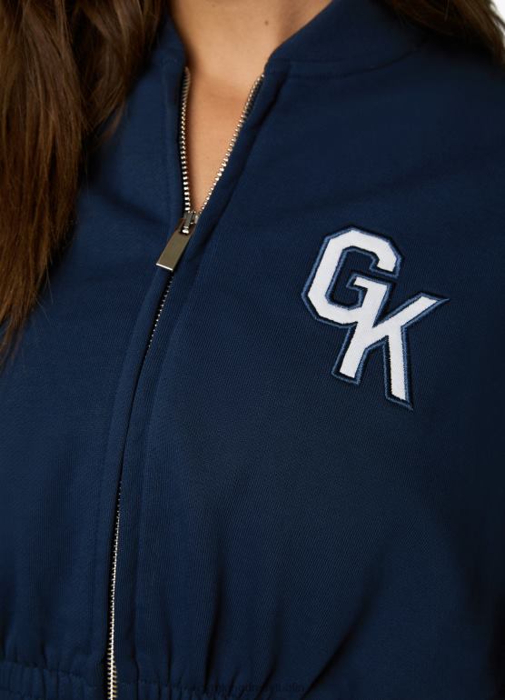 Gym King kobiety Top od dresu uniwersyteckiego TBB0Z381 odzież niebieski oxford