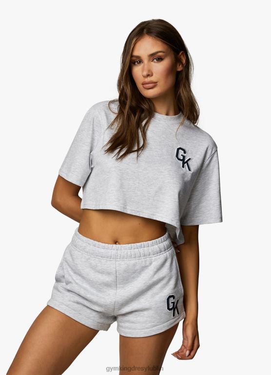 Gym King kobiety Urocza koszulka uniwersytecka TBB0Z377 odzież margiel śnieżny