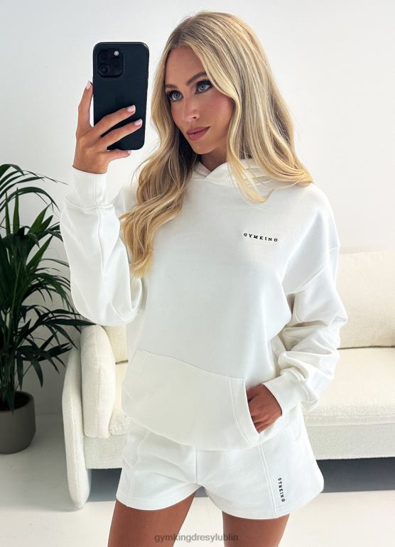 Gym King kobiety duży kaptur Malibu TBB0Z340 odzież krem