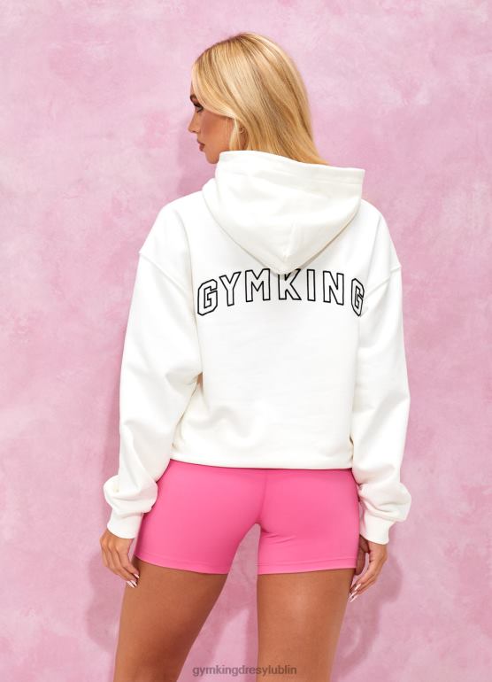 Gym King kobiety duży kaptur Malibu TBB0Z340 odzież krem