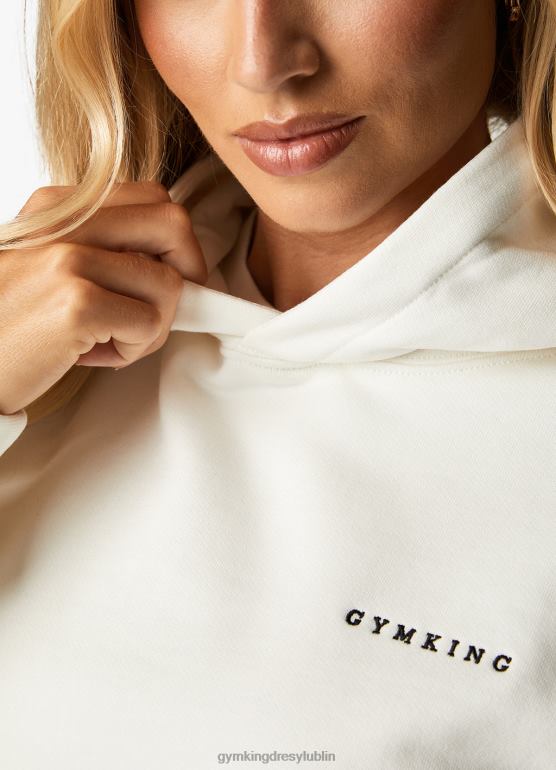 Gym King kobiety duży kaptur Malibu TBB0Z340 odzież krem