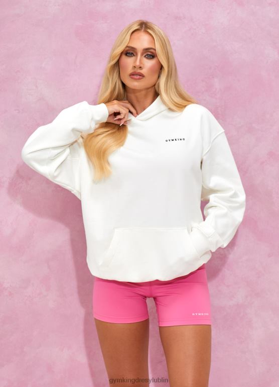 Gym King kobiety duży kaptur Malibu TBB0Z340 odzież krem