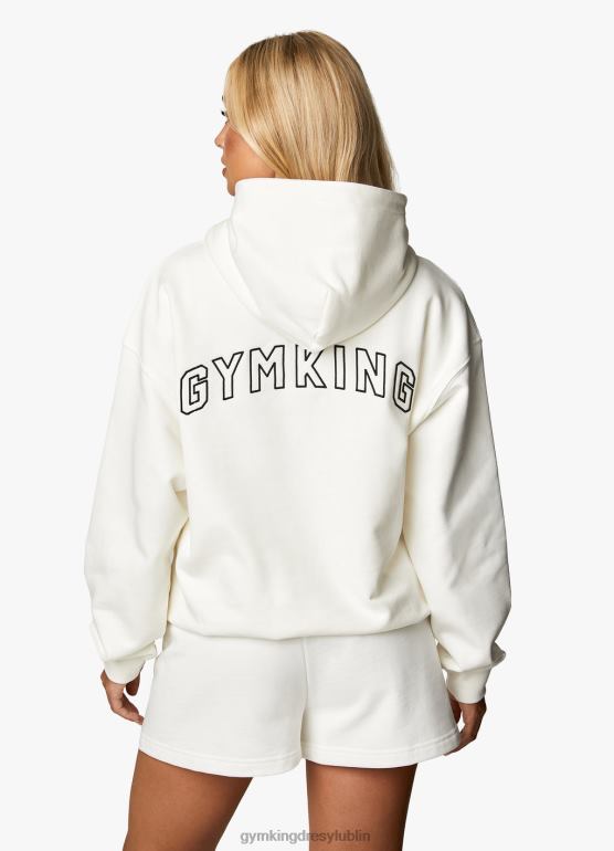 Gym King kobiety duży kaptur Malibu TBB0Z340 odzież krem