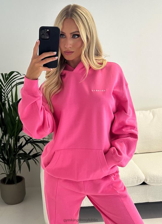 Gym King kobiety duży kaptur Malibu TBB0Z344 odzież rajski róż