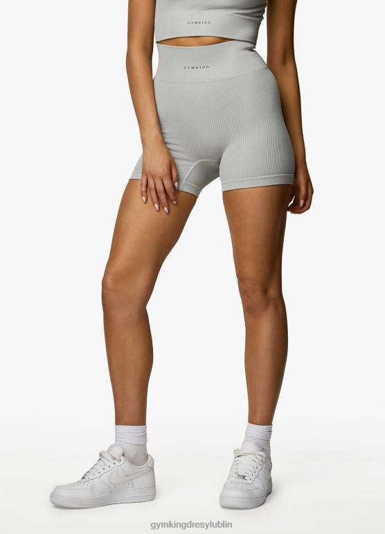 Gym King kobiety formacja żebra 2.0 4'' krótka TBB0Z372 odzież margiel śnieżny