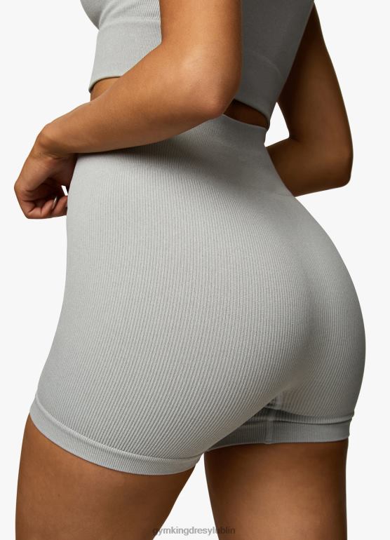 Gym King kobiety formacja żebra 2.0 4'' krótka TBB0Z372 odzież margiel śnieżny