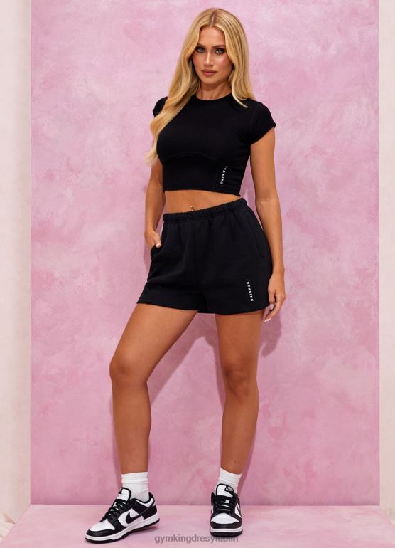 Gym King kobiety malibu krótki TBB0Z347 odzież czarny