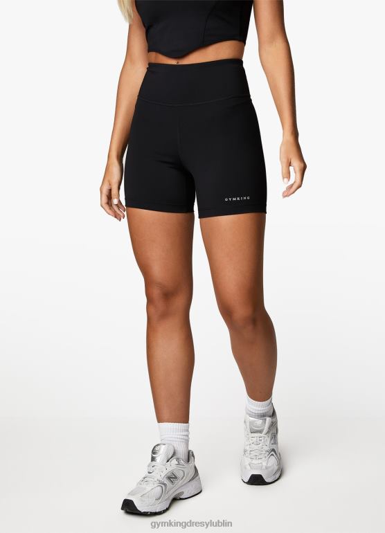 Gym King kobiety malibu krótkie spodenki rowerowe 5'' TBB0Z351 odzież czarny