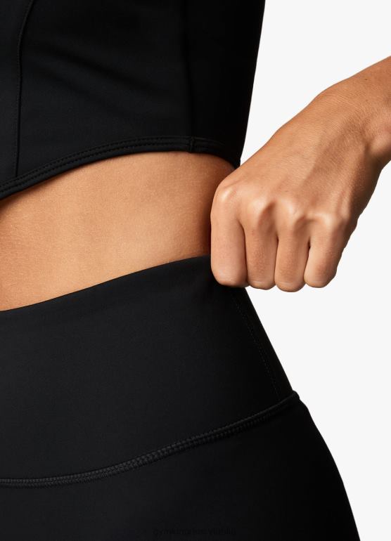 Gym King kobiety malibu krótkie spodenki rowerowe 5'' TBB0Z351 odzież czarny