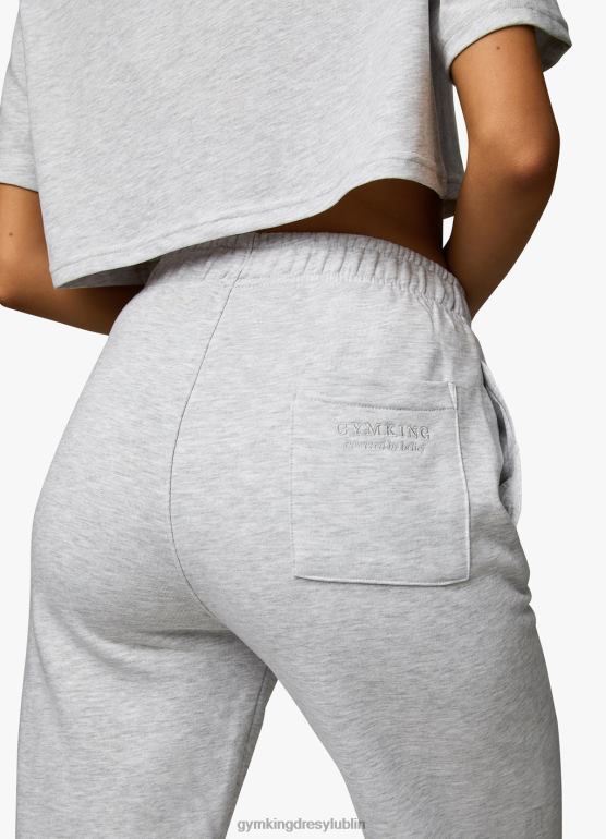 Gym King kobiety uniwersytecki jogger TBB0Z388 odzież margiel śnieżny