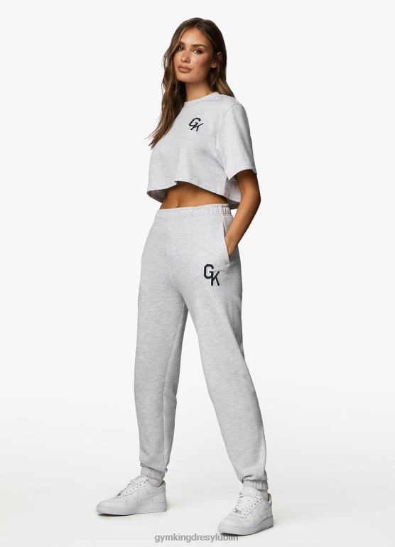 Gym King kobiety uniwersytecki jogger TBB0Z388 odzież margiel śnieżny