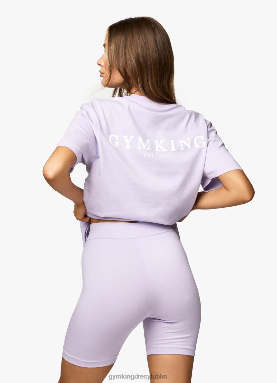 Gym King kobiety ustalony krótki cykl TBB0Z365 odzież liliowy