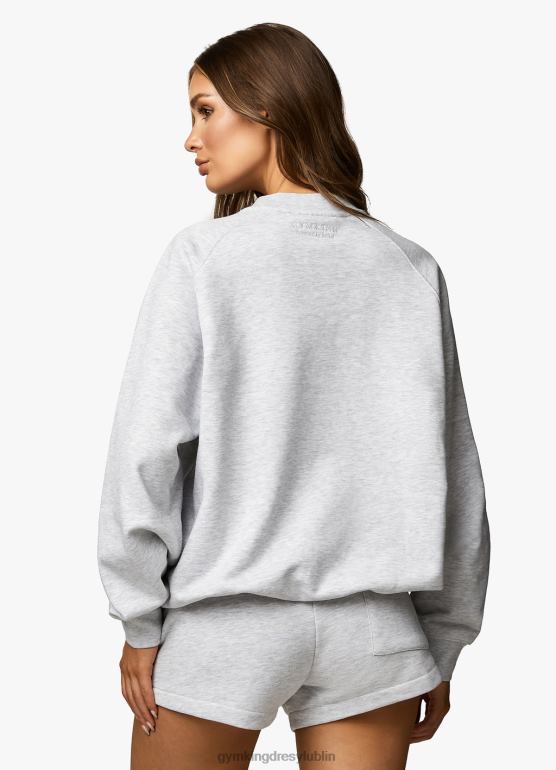 Gym King kobiety zbyt duża załoga uniwersytecka TBB0Z378 odzież margiel śnieżny