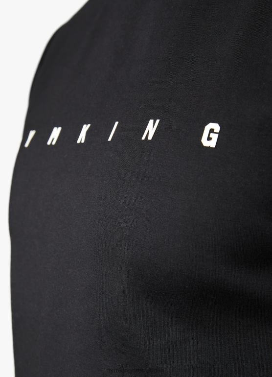 Gym King mężczyźni kaptur buntu TBB0Z211 odzież czarny