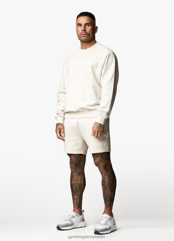 Gym King mężczyźni szacunkowa załoga starszej generacji TBB0Z215 odzież piasek