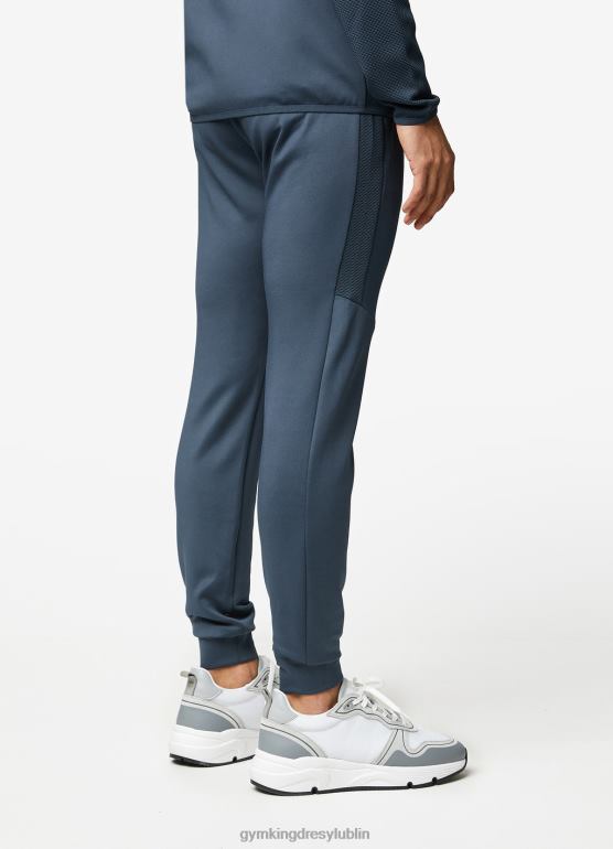 Gym King mężczyźni Dół dresu z panelem wspinaczkowym TBB0Z291 odzież Głęboki błękit