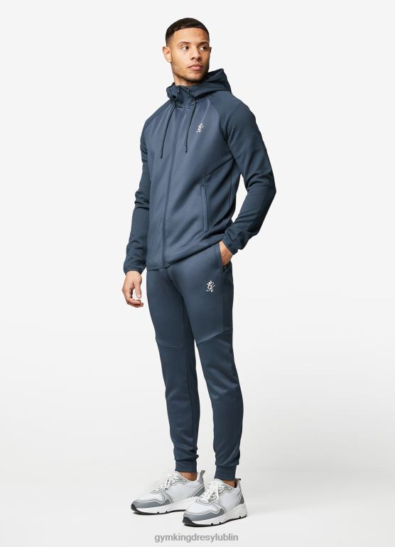 Gym King mężczyźni Dół dresu z panelem wspinaczkowym TBB0Z291 odzież Głęboki błękit