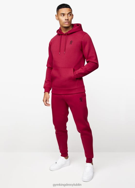 Gym King mężczyźni Podstawowy polarowy jogger TBB0Z297 odzież rabarbar czerwony