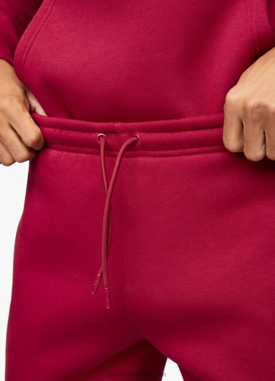 Gym King mężczyźni Podstawowy polarowy jogger TBB0Z297 odzież rabarbar czerwony