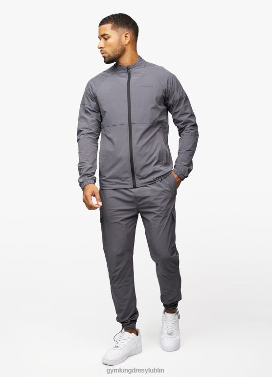 Gym King mężczyźni Użytkowe, tkane spodnie cargo TBB0Z290 odzież grafit