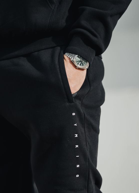 Gym King mężczyźni buntowniczy biegacz TBB0Z286 odzież czarny