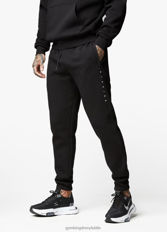 Gym King mężczyźni buntowniczy biegacz TBB0Z286 odzież czarny