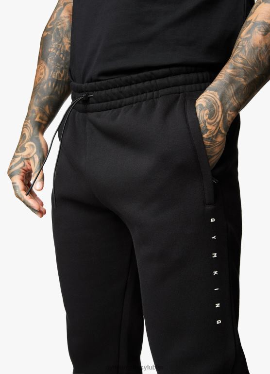 Gym King mężczyźni buntowniczy biegacz TBB0Z286 odzież czarny