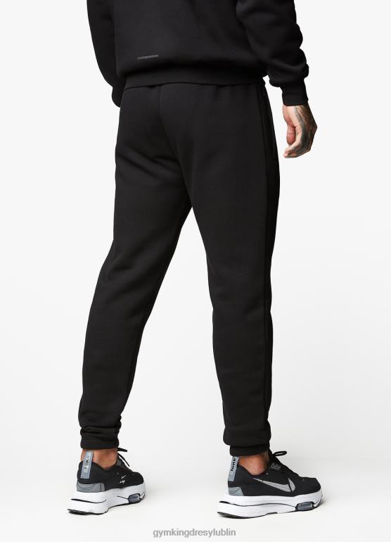 Gym King mężczyźni buntowniczy biegacz TBB0Z286 odzież czarny