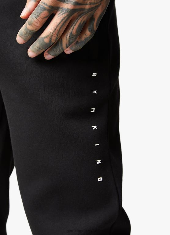 Gym King mężczyźni buntowniczy biegacz TBB0Z286 odzież czarny