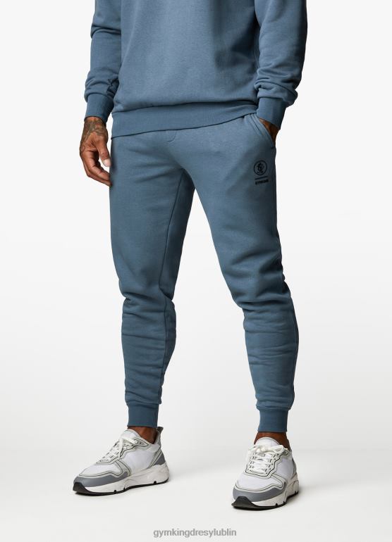Gym King mężczyźni jogger Aventus TBB0Z277 odzież burzowy błękit