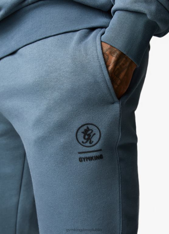 Gym King mężczyźni jogger Aventus TBB0Z277 odzież burzowy błękit