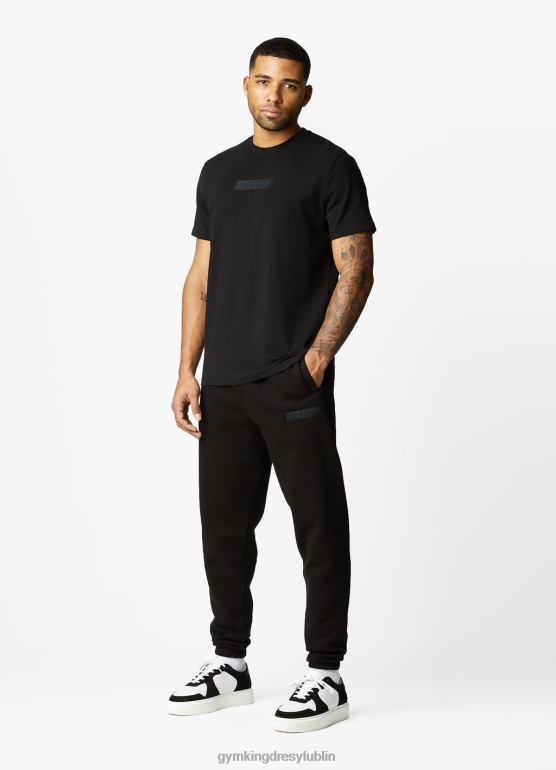 Gym King mężczyźni studyjny jogger TBB0Z293 odzież czarny