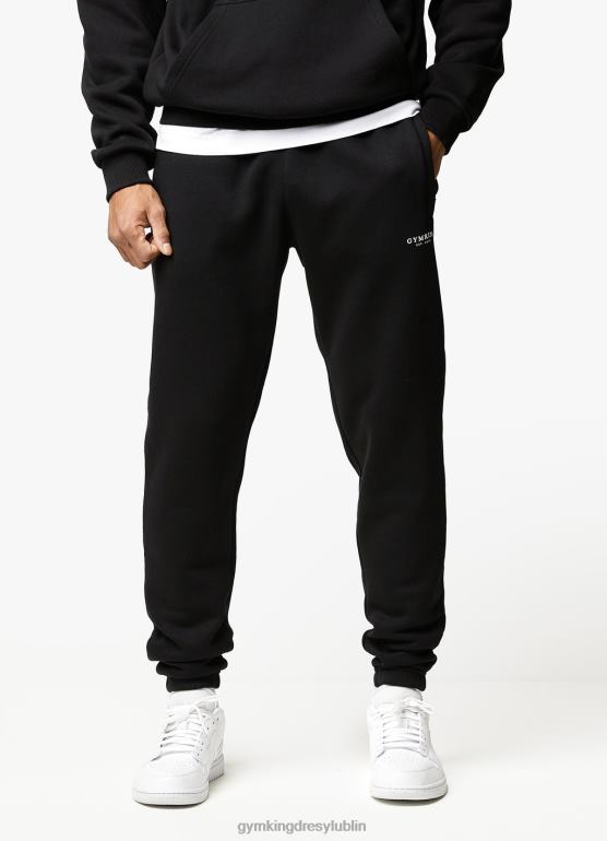 Gym King mężczyźni uznany jogger TBB0Z284 odzież czarny