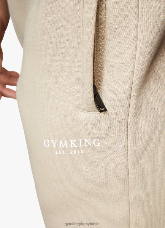 Gym King mężczyźni uznany jogger TBB0Z289 odzież piaskowiec